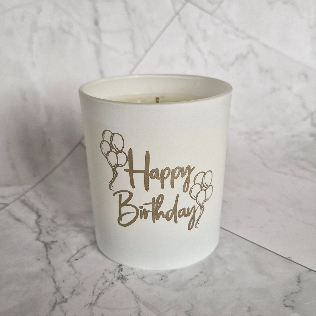 Happy Birthday candle