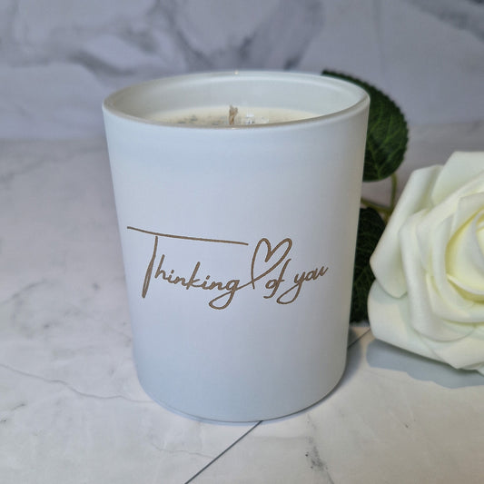 'Thinking of you' - Medium Candle