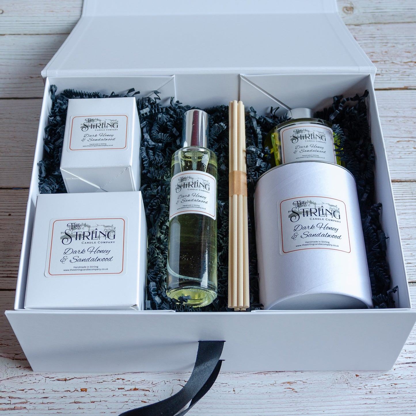 The Stirling Candle Company product gift box