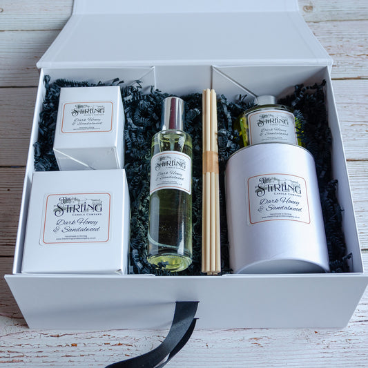 The Stirling Candle Company product gift box