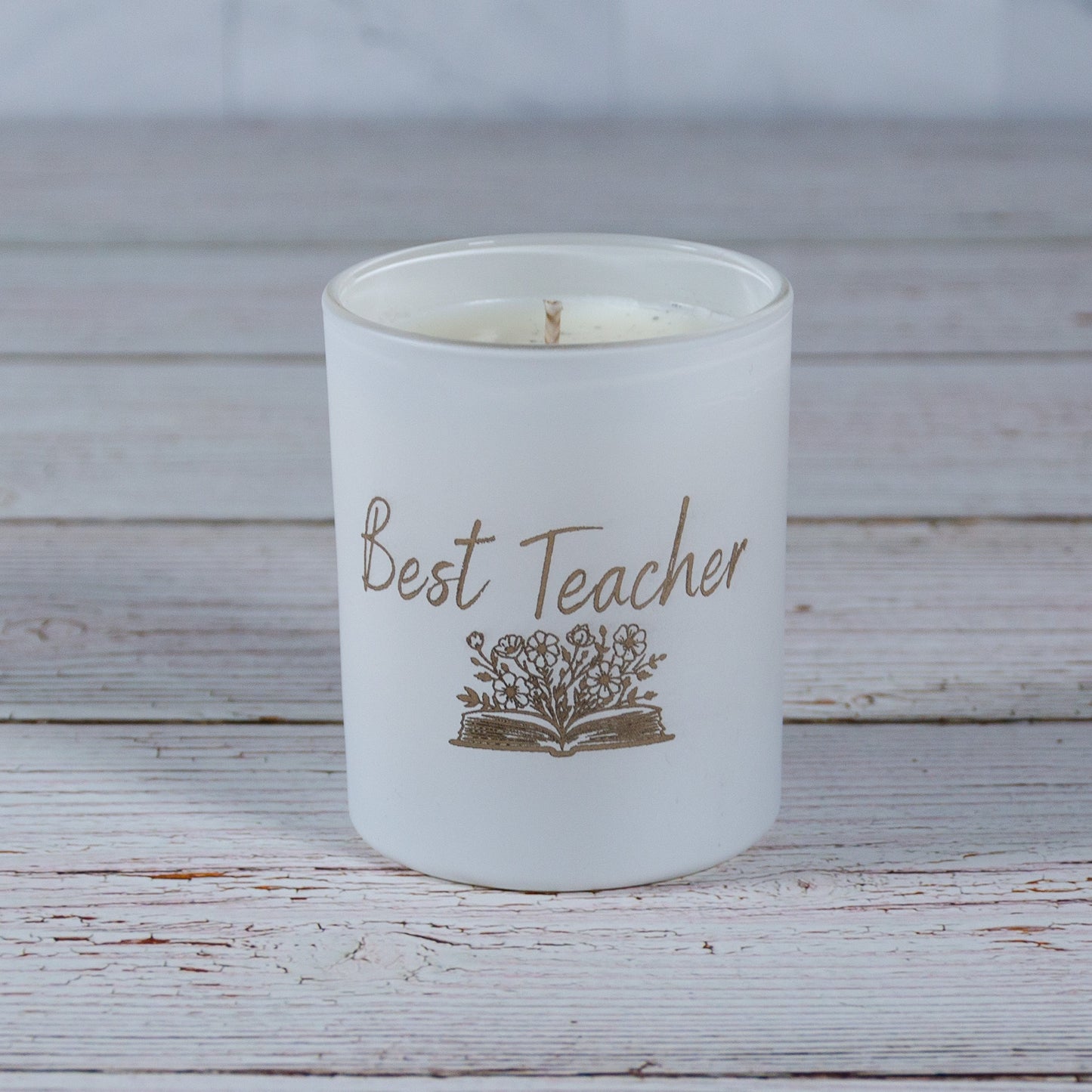 'Best Teacher' - Medium Candle