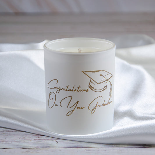 'Congratulations On Your Graduation' - Medium Candle