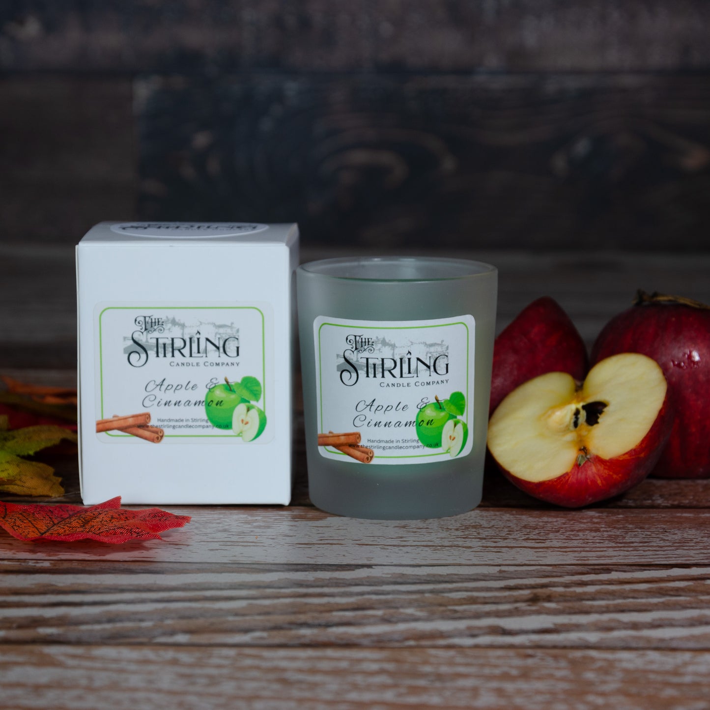 Apple & Cinnamon small candle