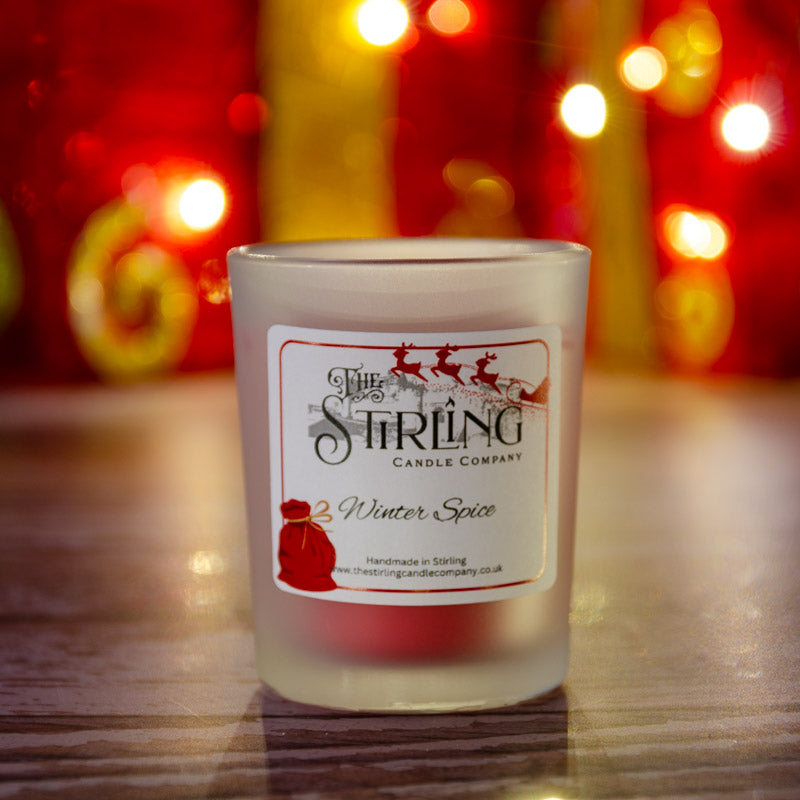 The Stirling Candle Company small candle in the fragrance Winter Spice