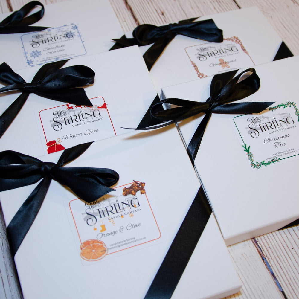 Small wax melt gift box