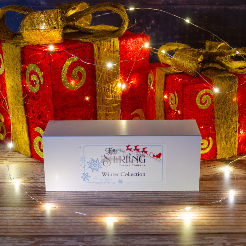 The Stirling Candle Company Winter Collection small candle set