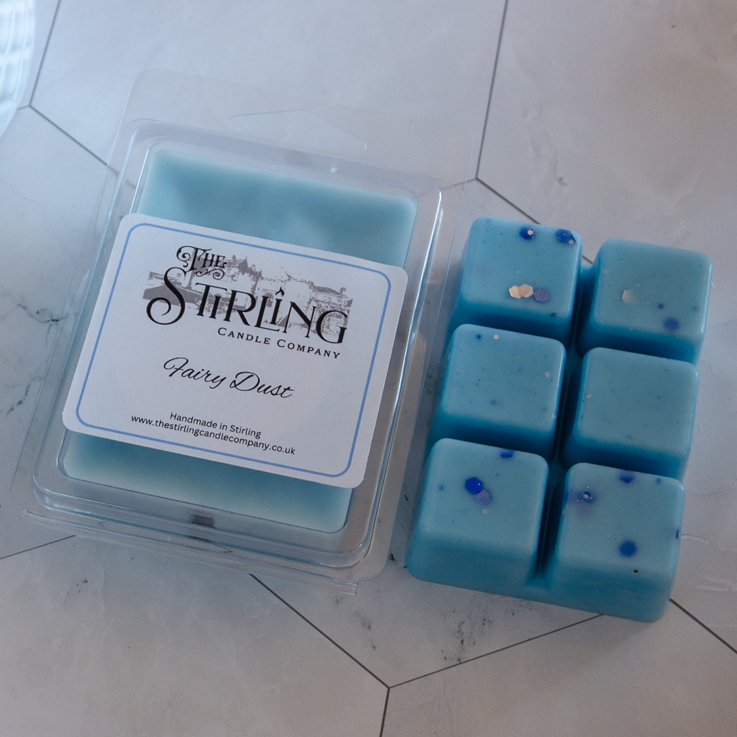 Clamshell - Fairy Dust - The Stirling Candle Company