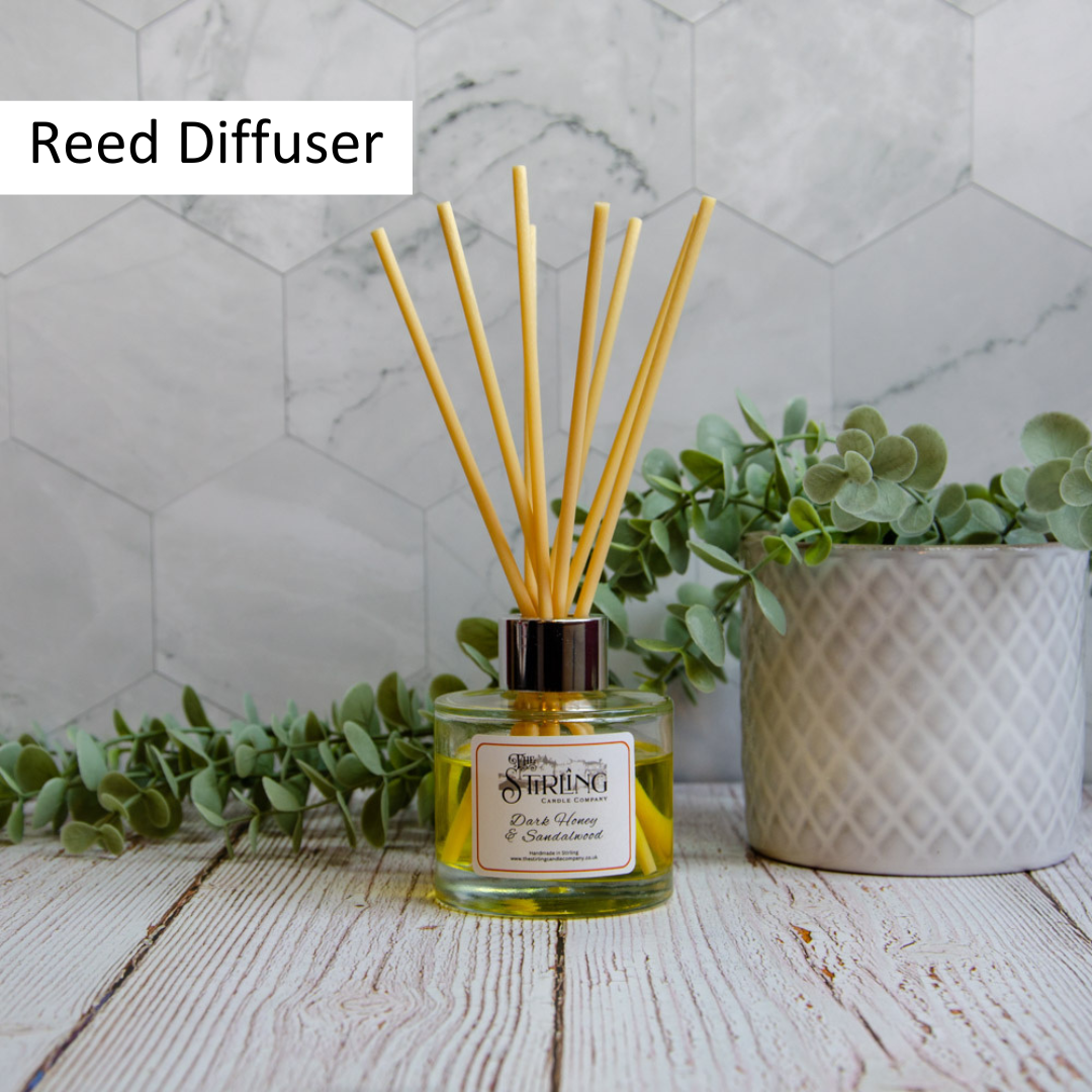 Reed diffuser with product box