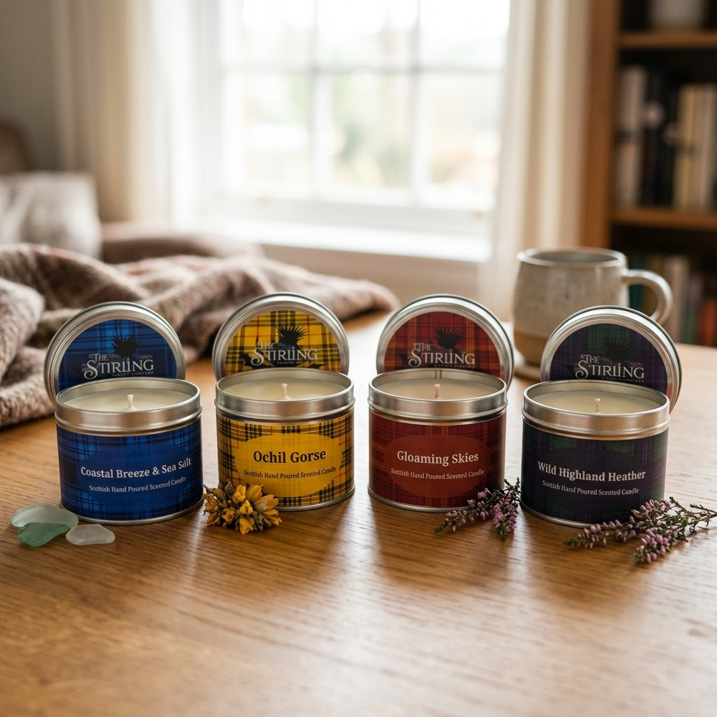 Gloaming Skies - Travel Tin Candle - Cotton Wick