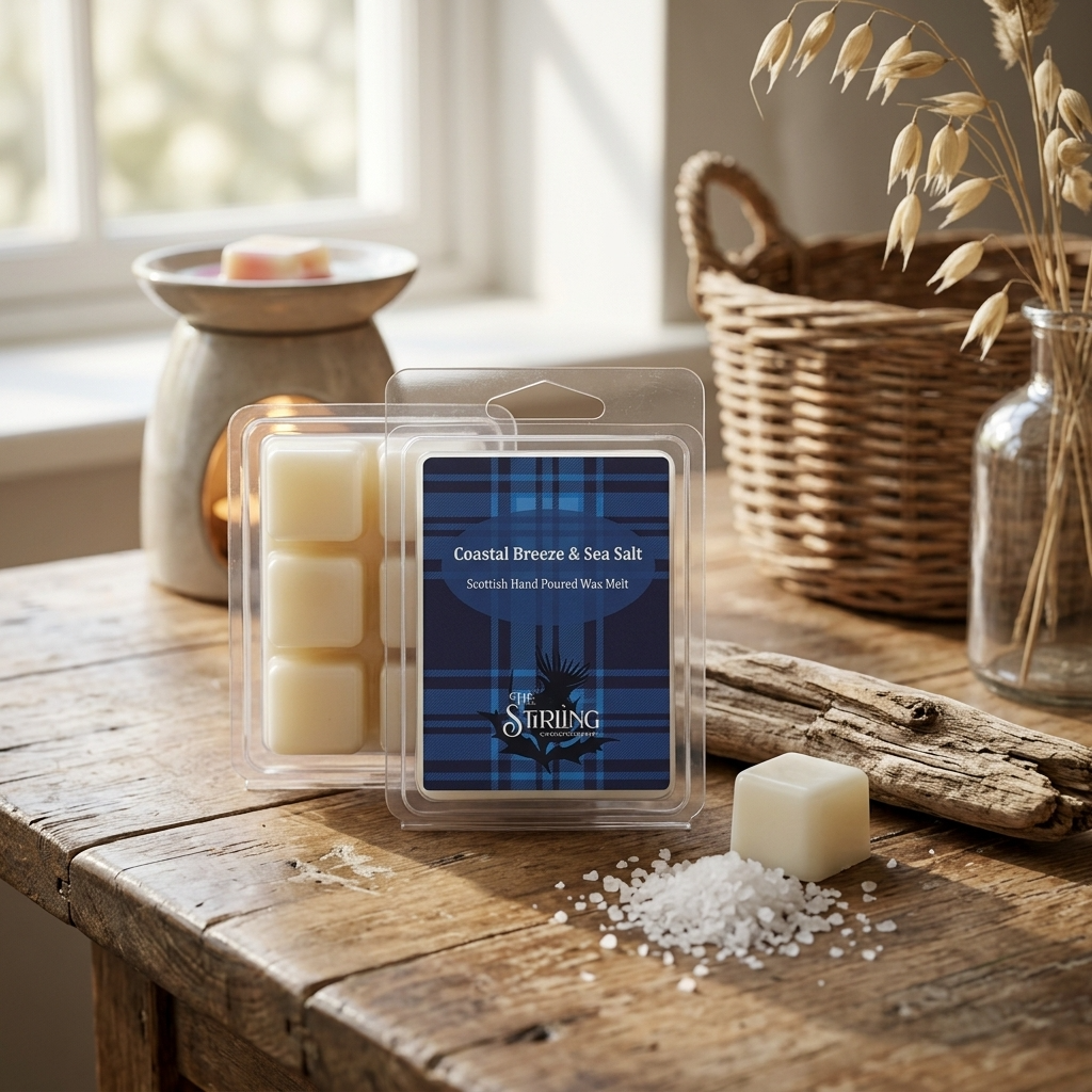 Coastal Breeze & Sea Salt - Wax Melt Clamshell