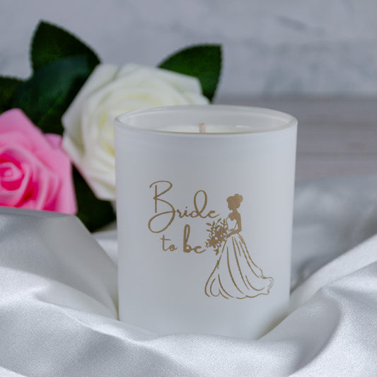 'Bride To Be' - Medium Candle