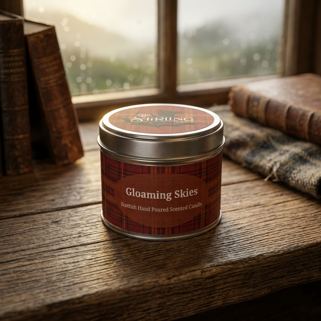 Gloaming Skies - Travel Tin Candle - Cotton Wick