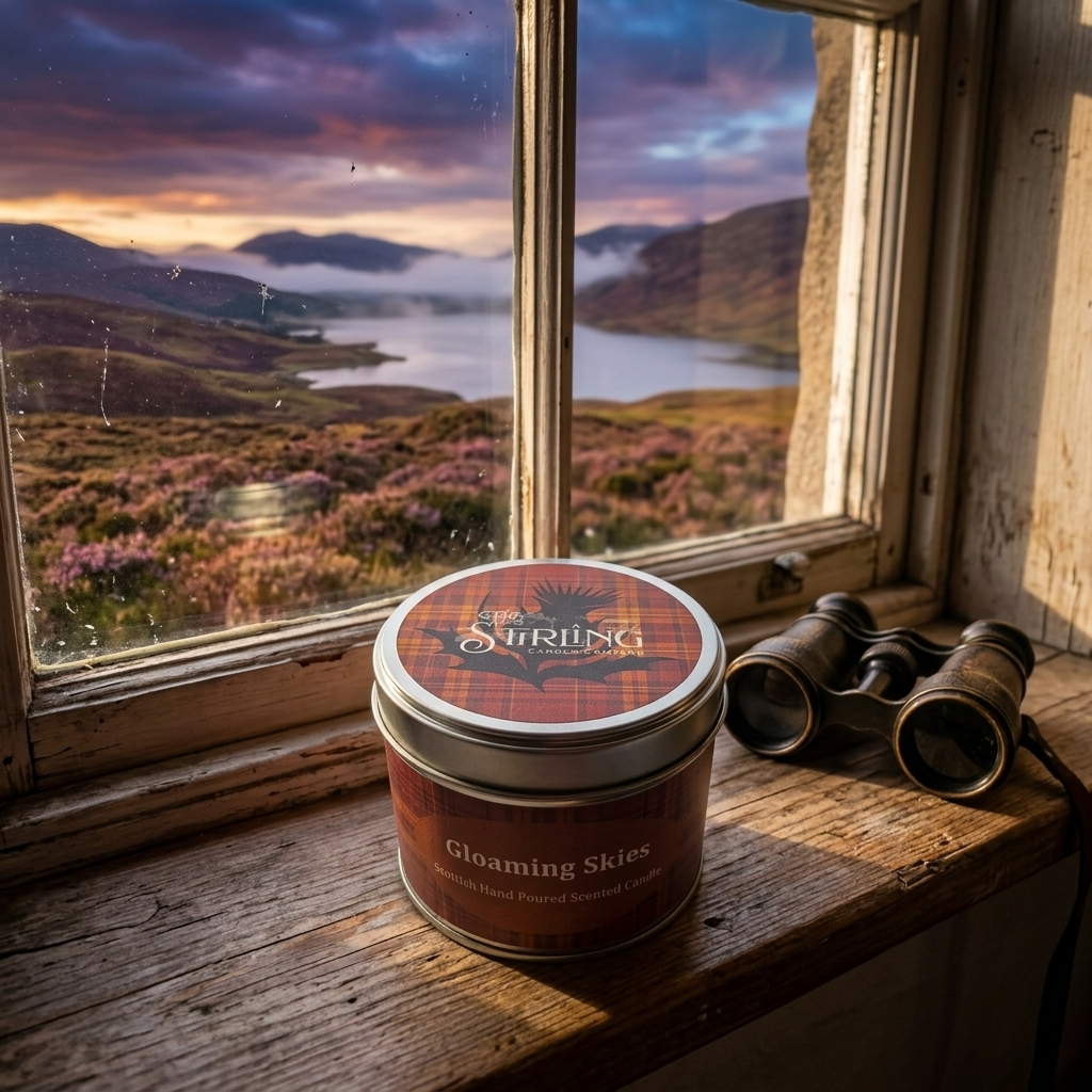 Gloaming Skies - Travel Tin Candle - Cotton Wick