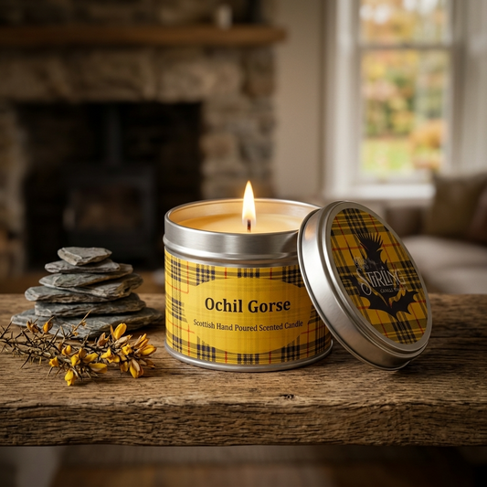 Ochil Gorse - Travel Tin Candle - Cotton Wick