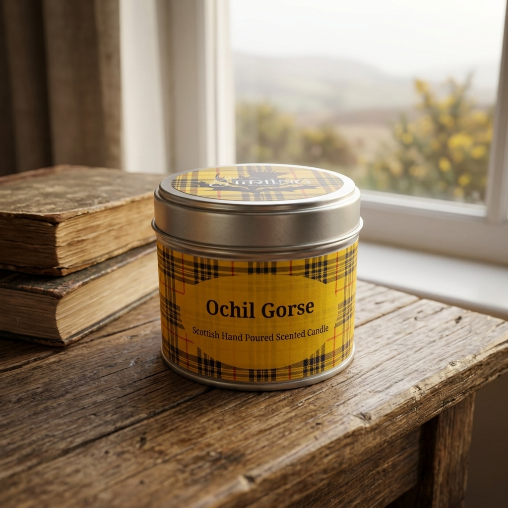 Ochil Gorse - Travel Tin Candle - Cotton Wick