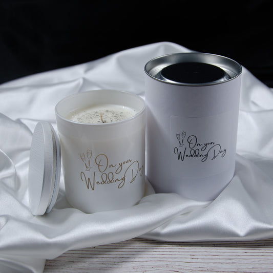'On Your Wedding Day' - Large Candle