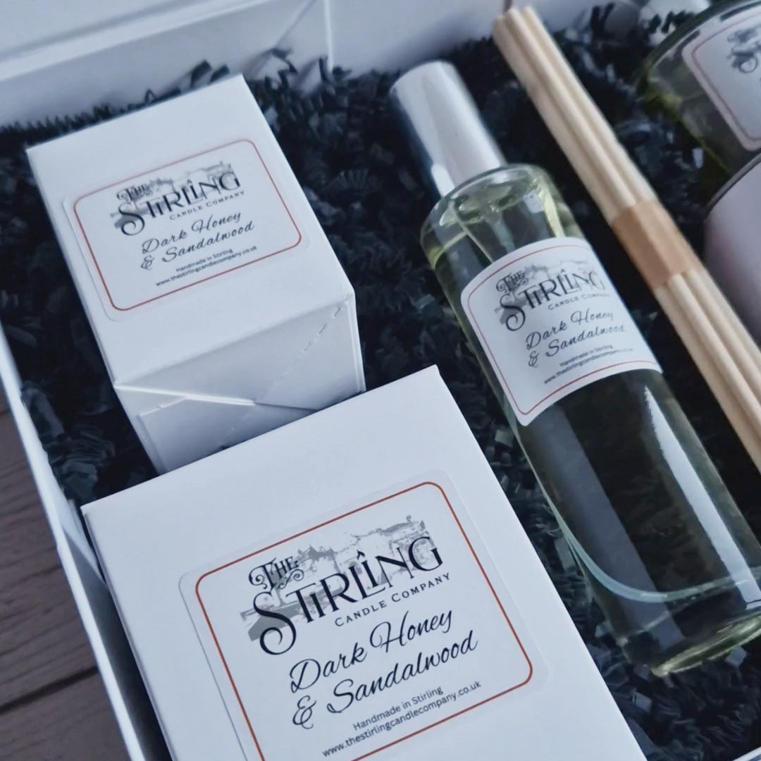 The Stirling Candle Company luxurious gift box