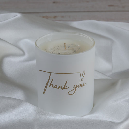 'Thank you' - Medium Candle