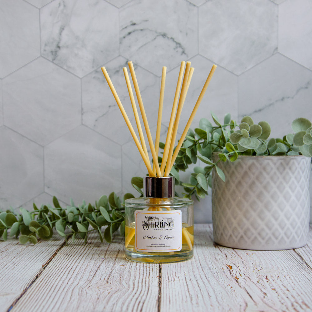 Amber and Spice 100ml diffuser with reeds