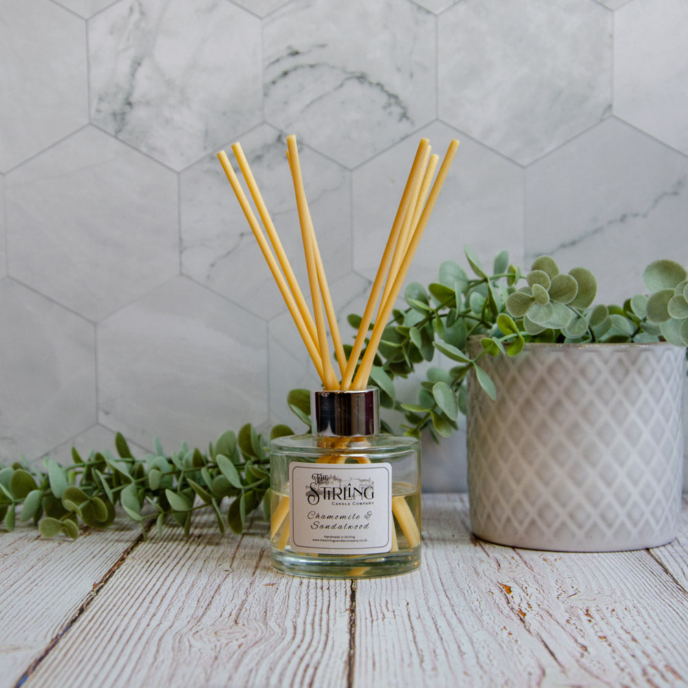 Chamomile and Sandalwood reed diffuser
