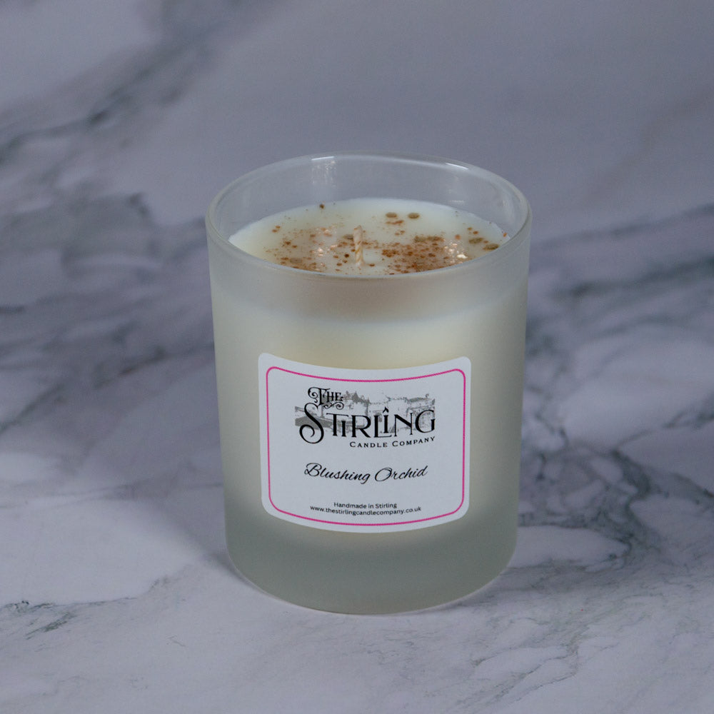 Blushing Orchid - Medium Candle