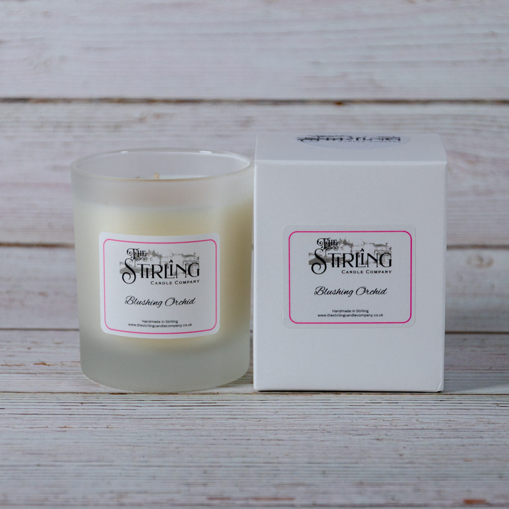 Blushing Orchid - Medium Candle