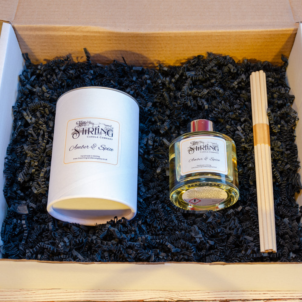 Candle and diffuser medium gift box