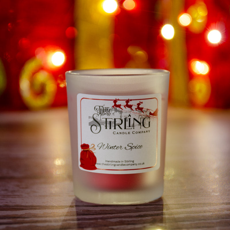 The Stirling Candle Company small candle in the fragrance Winter Spice