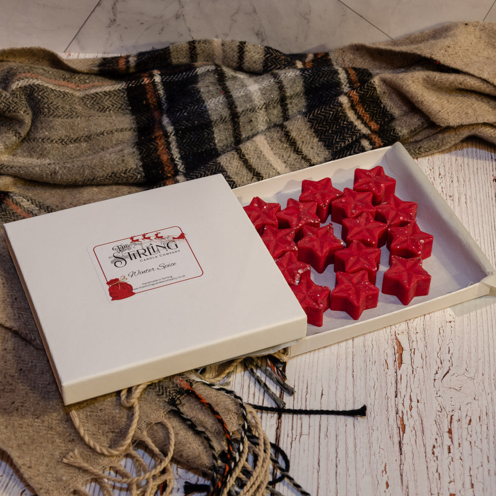 Small wax melt gift box in the fragrance Winter Spice