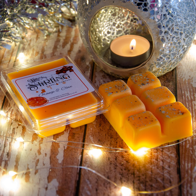 Wax melt in the fragrance Orange and Clove