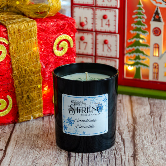 Snowflake Sparkle - Large Candle