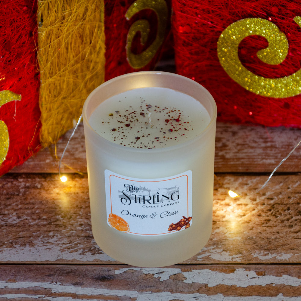 Orange & Clove - Medium Candle