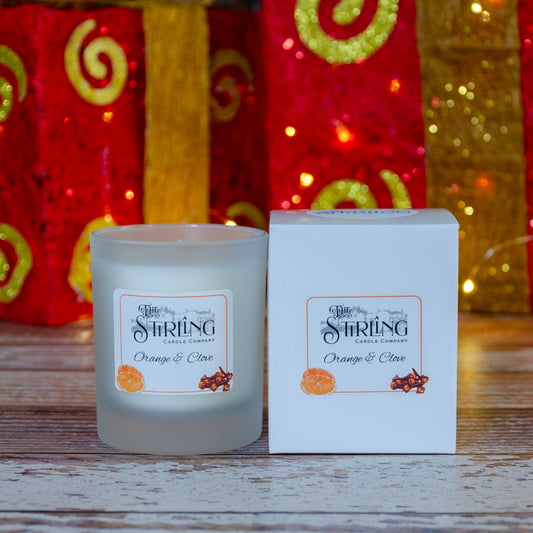 Orange & Clove - Medium Candle