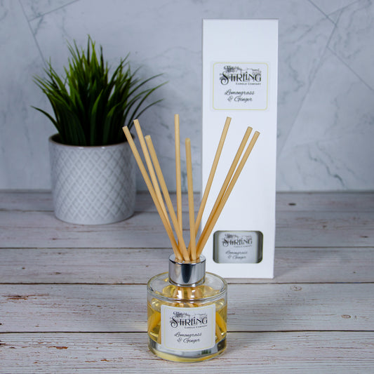 Lemongrass & Ginger diffuser with product box