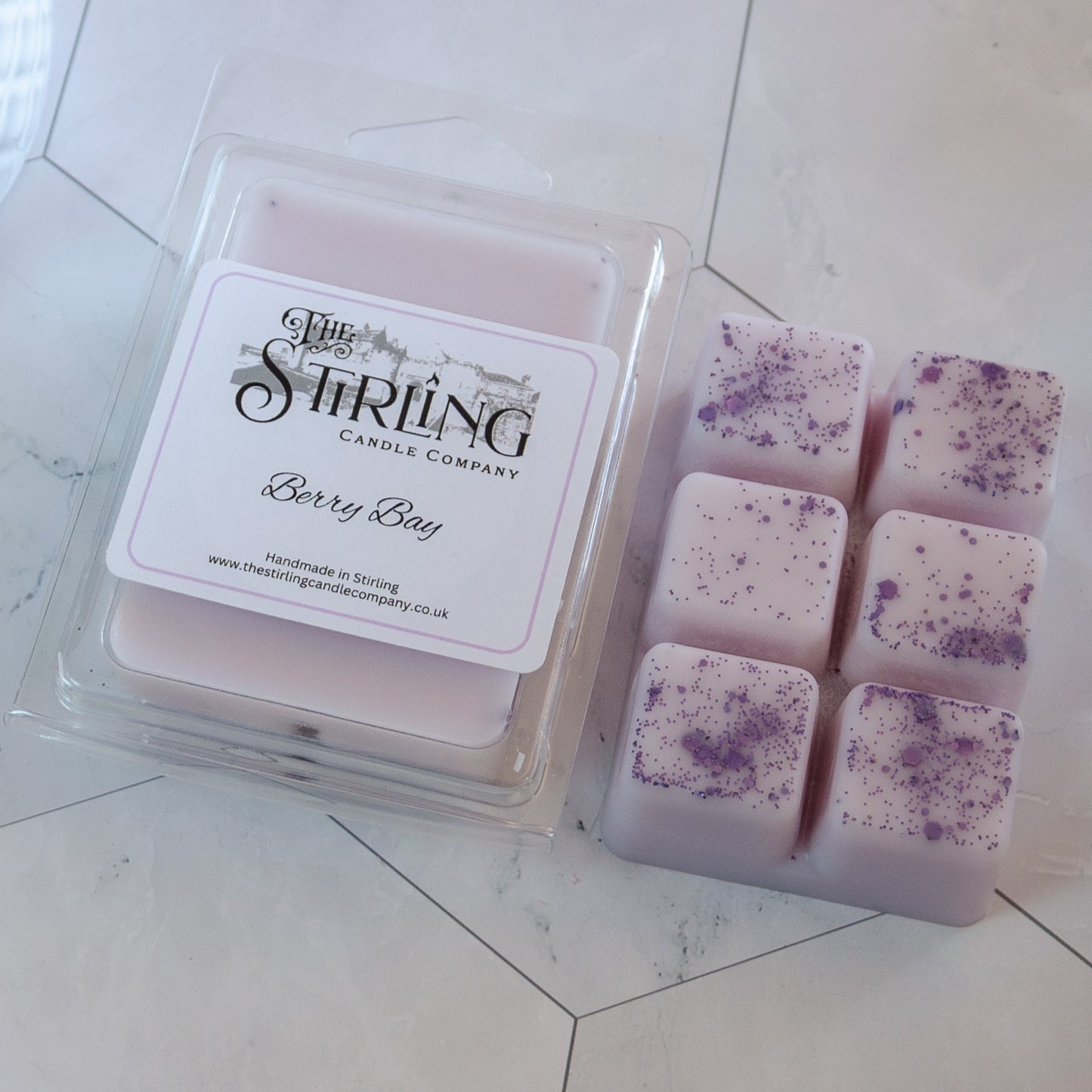 Clamshell - Berry Bay - The Stirling Candle Company